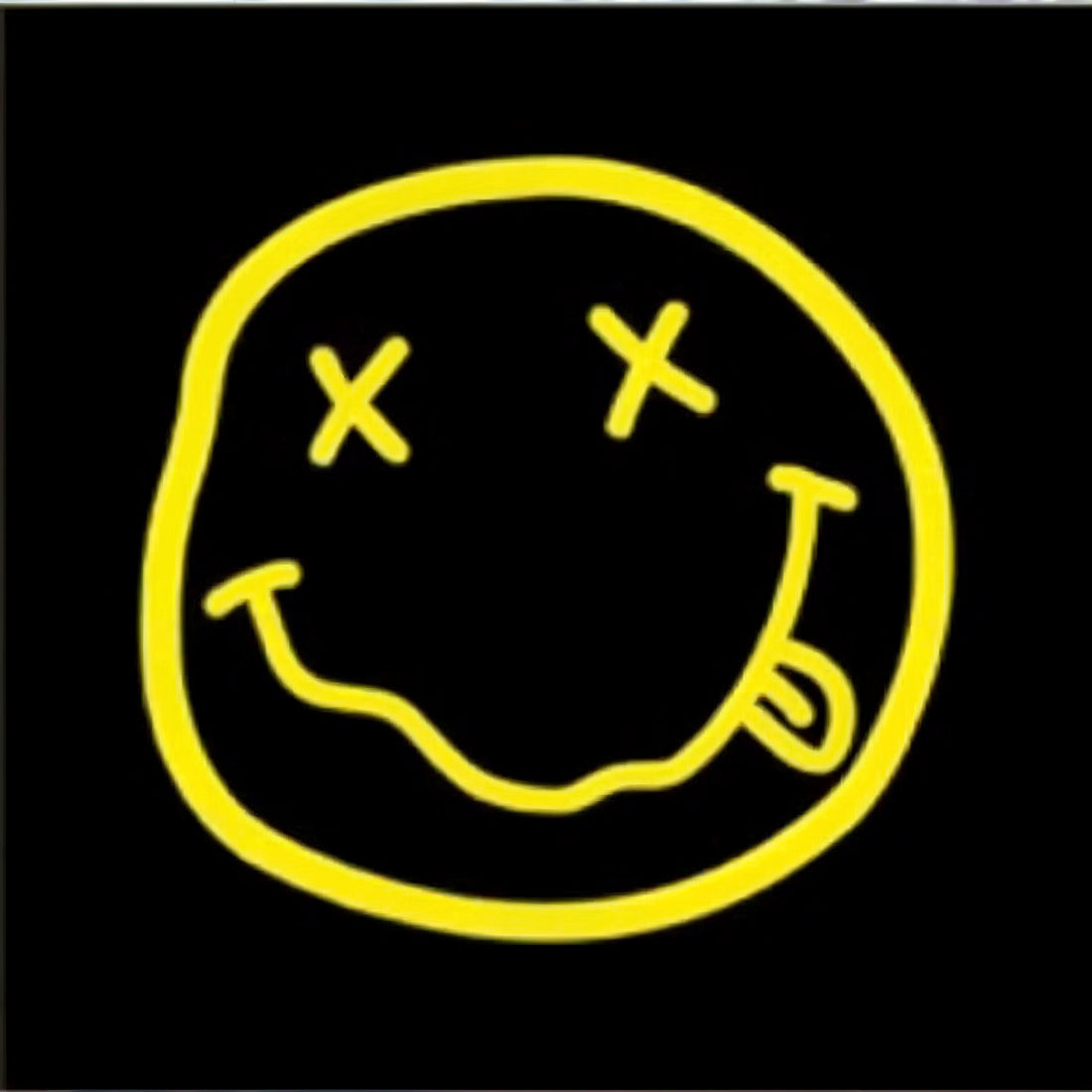 The Classic Nirvana Smiley Face T Shirt is Back in Stock at KidVicious KidVicious